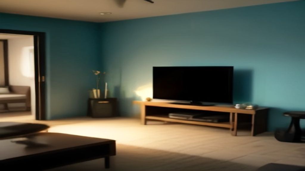 up iptv Fire Stick Wohnzimmer